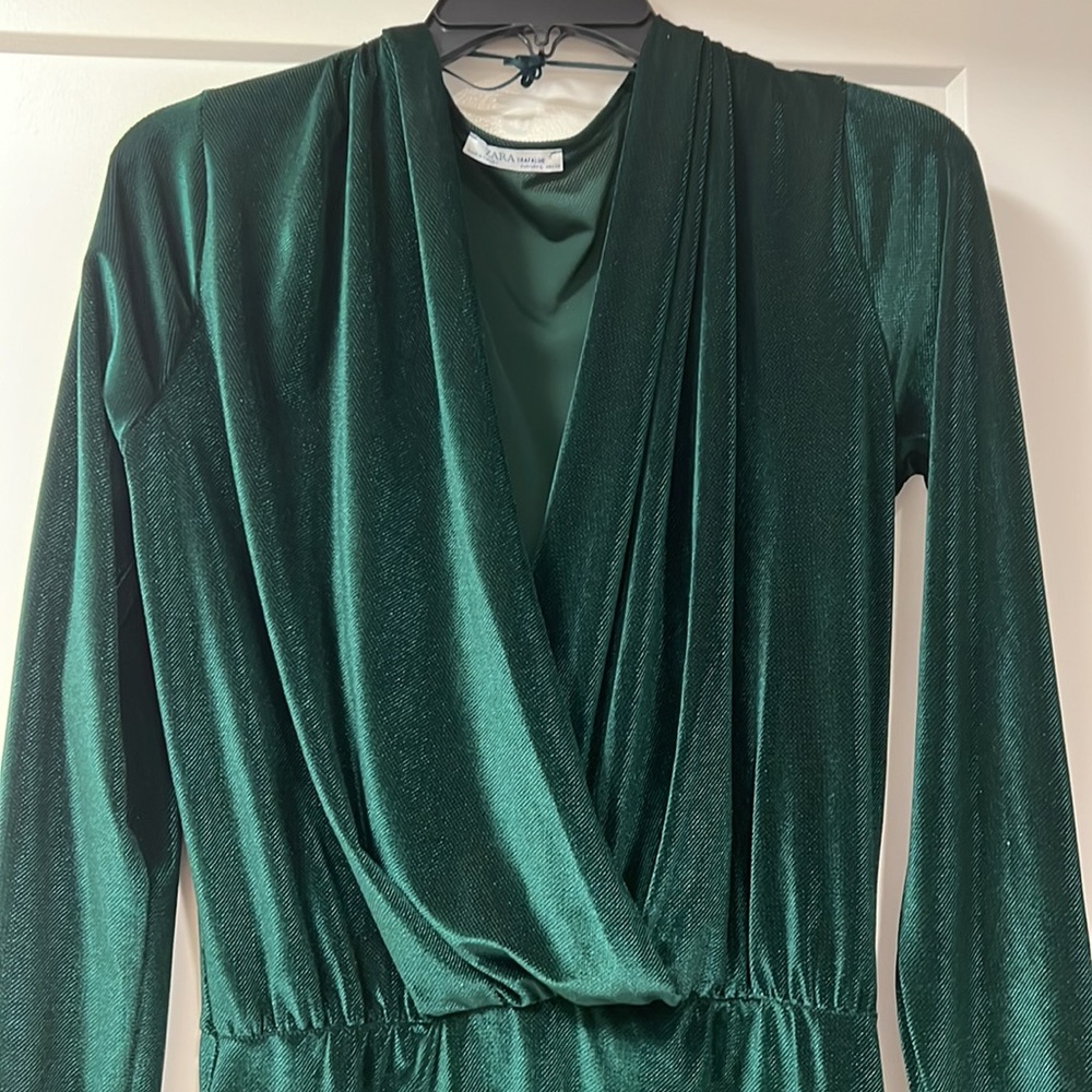 Zara Velour Dress
